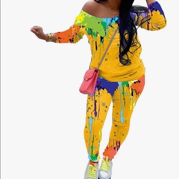 Timyt Urban Wear Joy Double Layered Set Jacket & Pant - Yellow main image 1